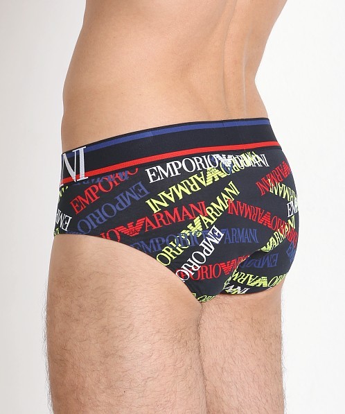 EMPORIO ARMANI LOGO DETAIL PANTIES