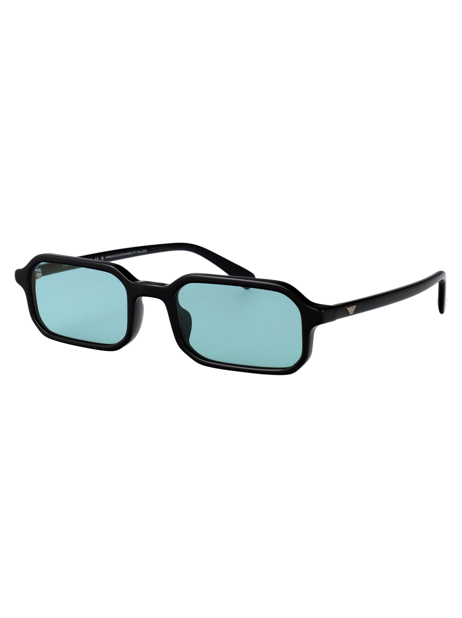 Emporio Armani Full Frame Sunglasses In Black