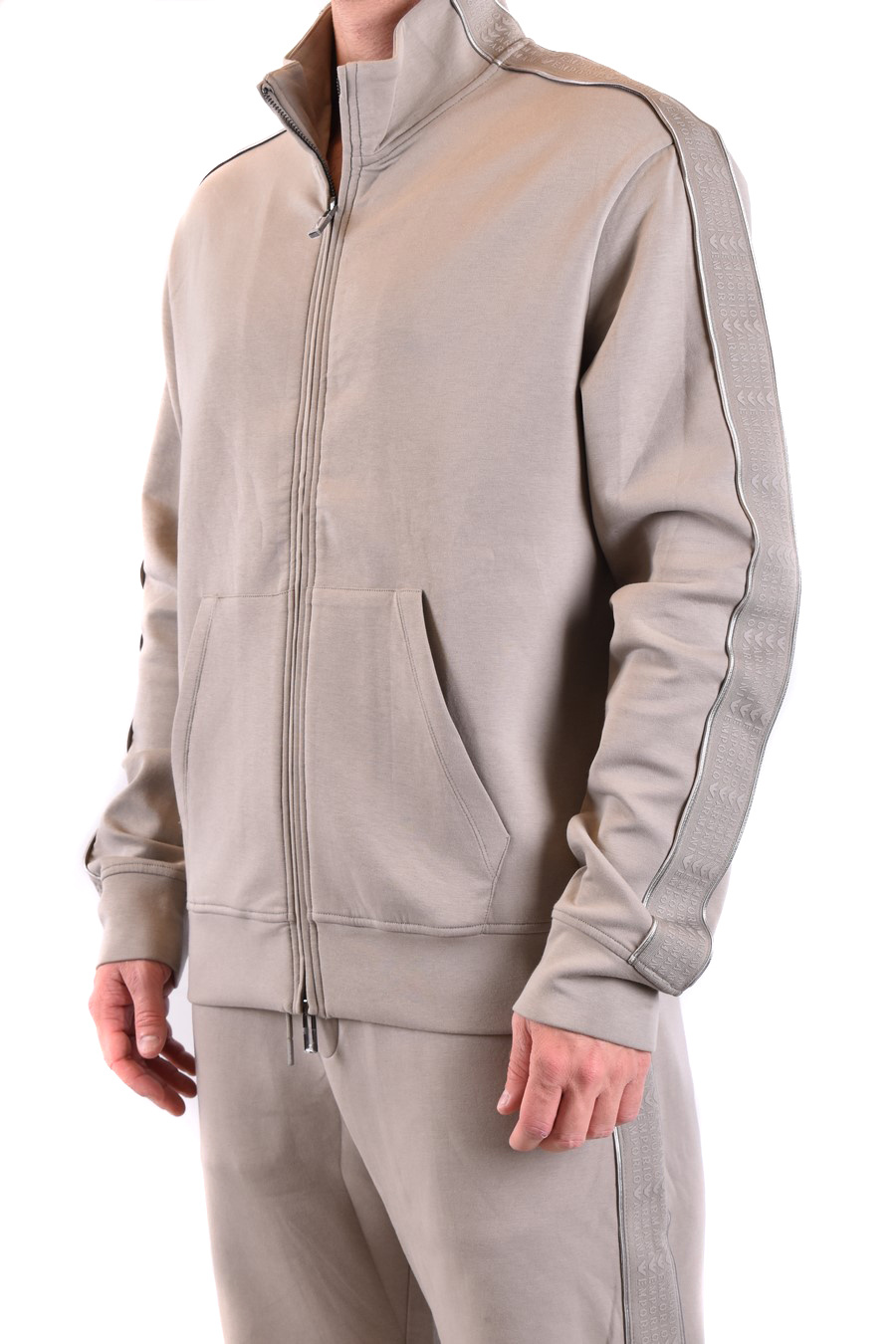 Emporio Armani Men's Blouson Jacket In Nude