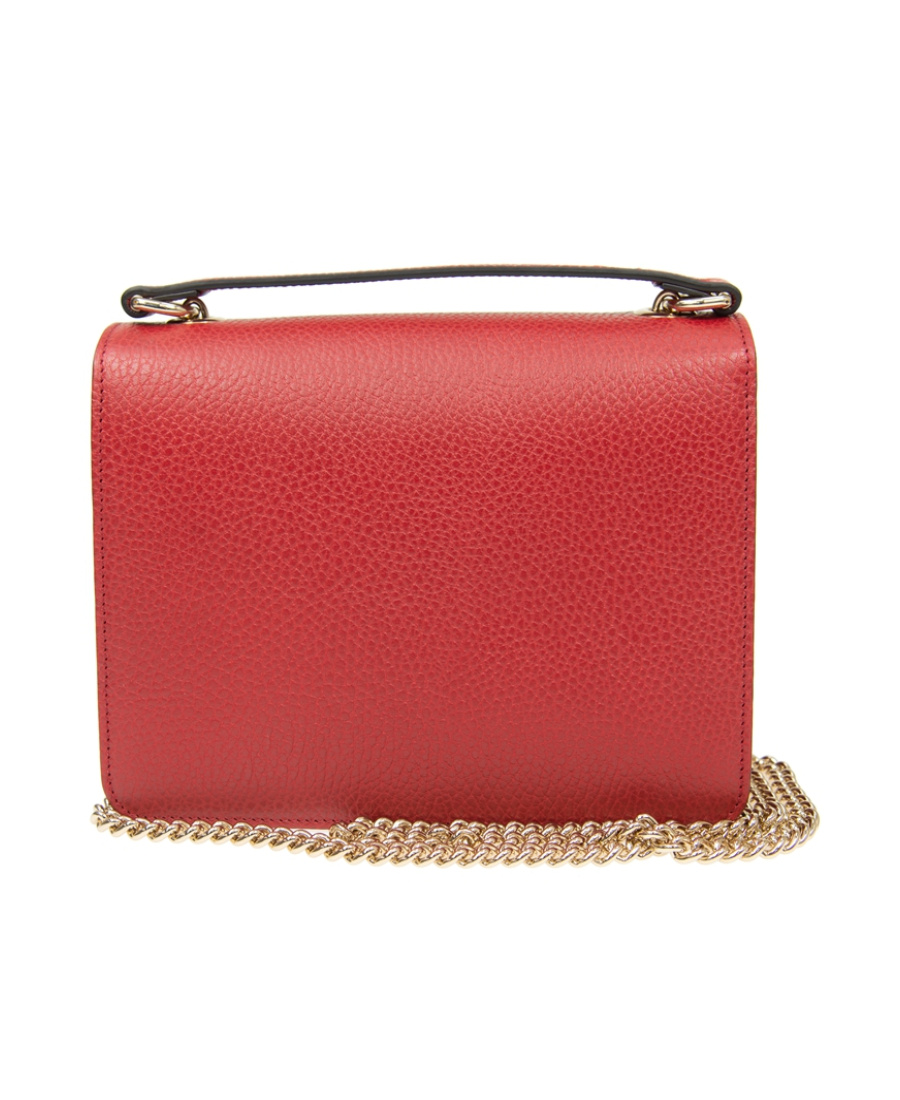 Gucci Double G Logo Woc In Red