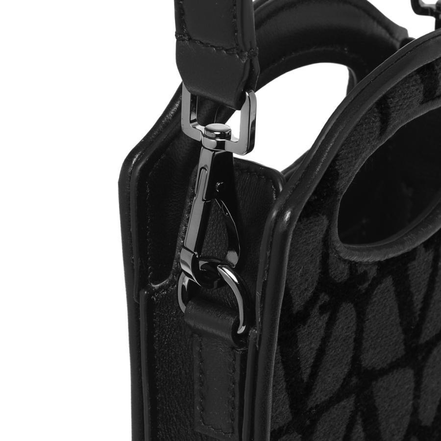 Valentino Logo Strap Satchel In Black
