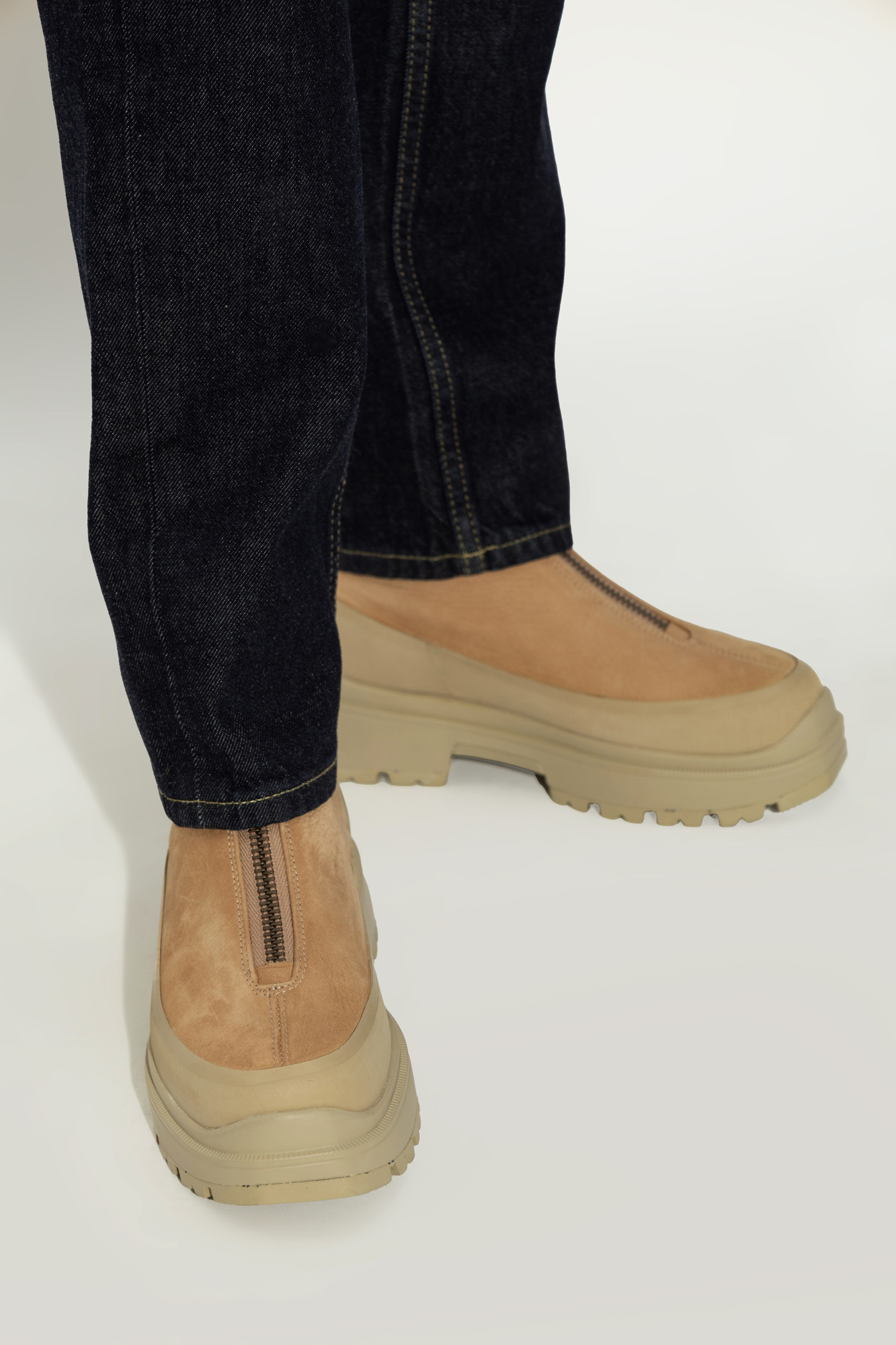 Canada Goose Zip-detail Ankle Boots In Brown