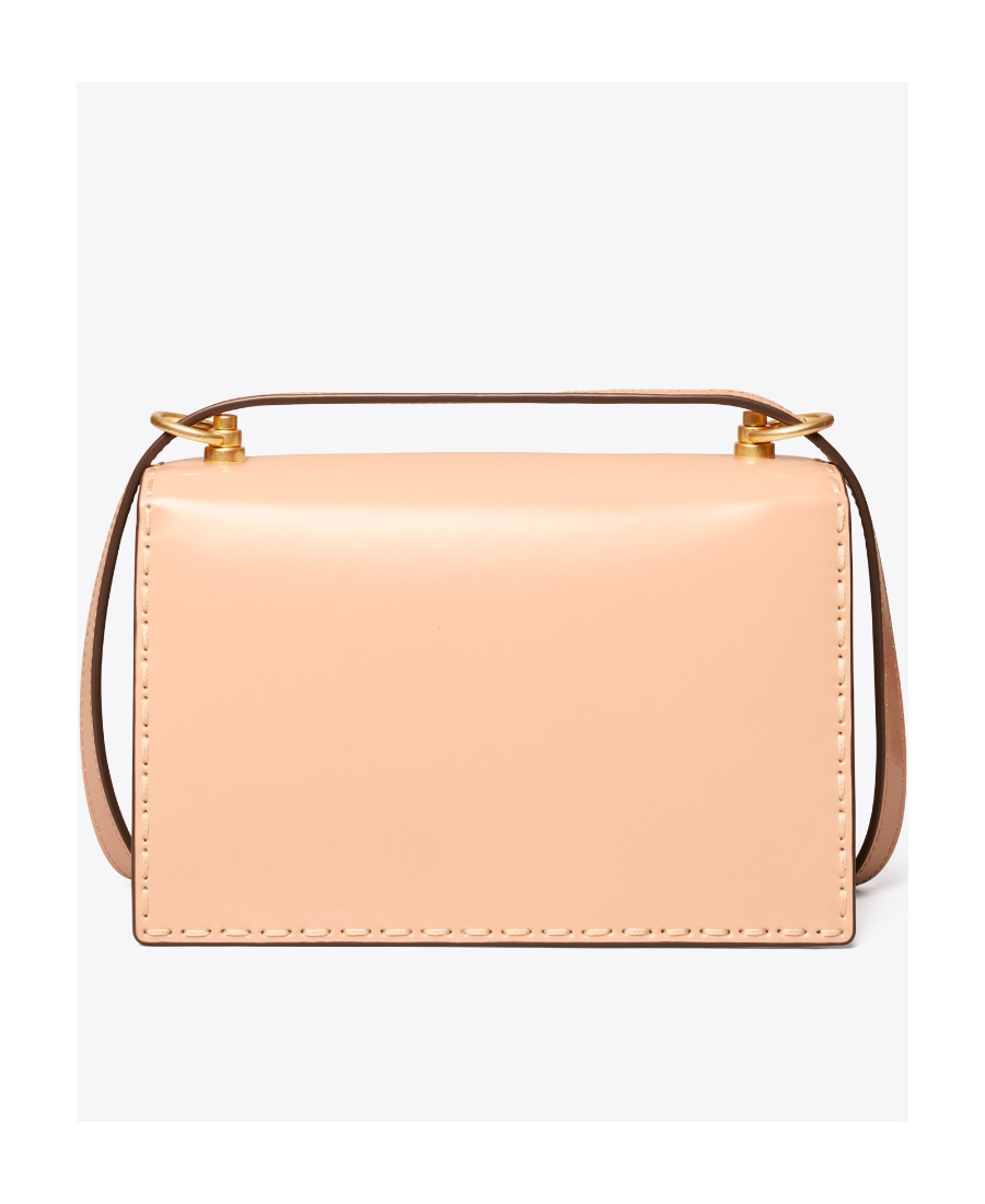 TORY BURCH LOGO-PLAQUE SHOULDER BAG