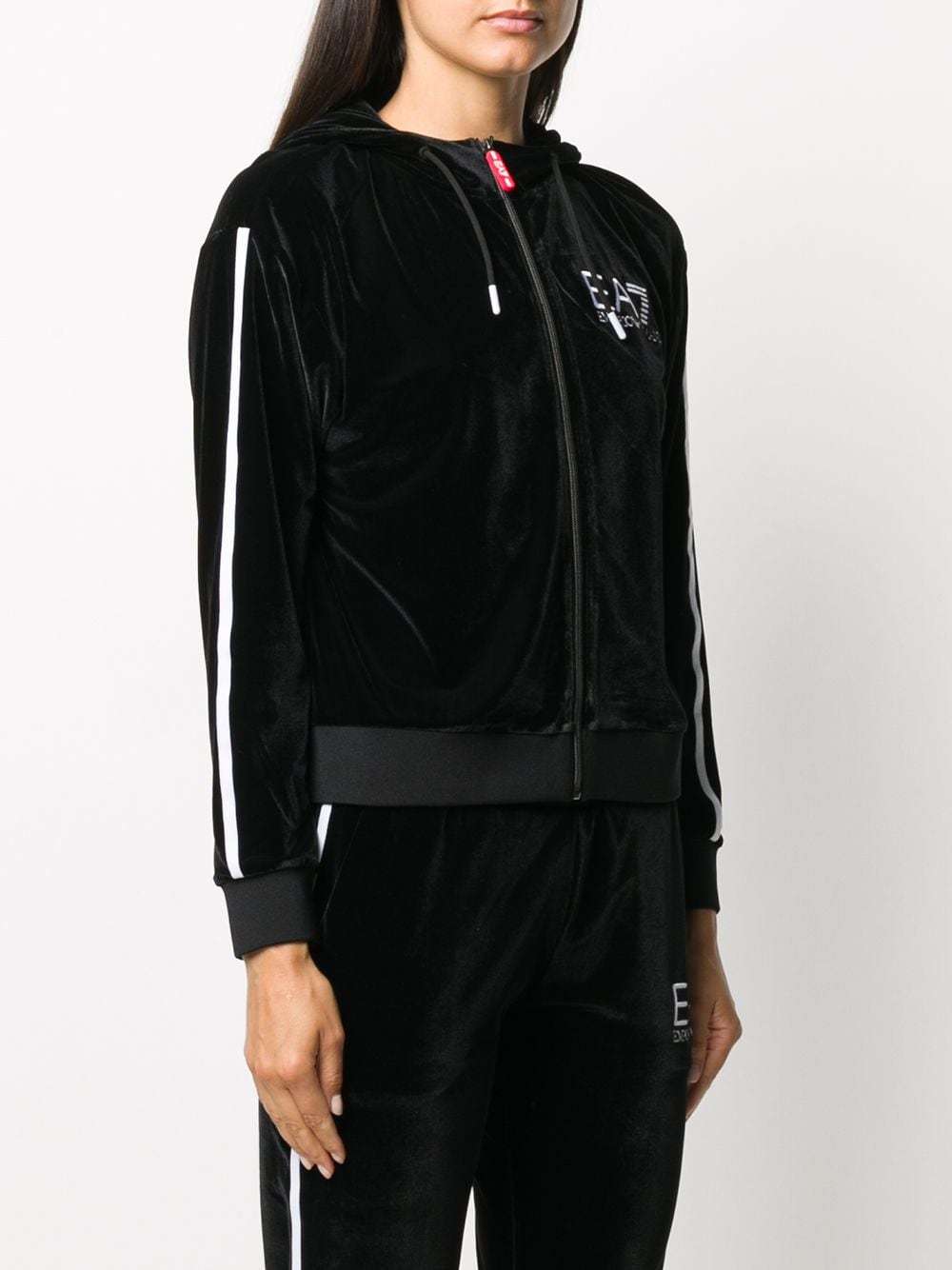 EA7 VELVET TRACKSUIT JACKET 