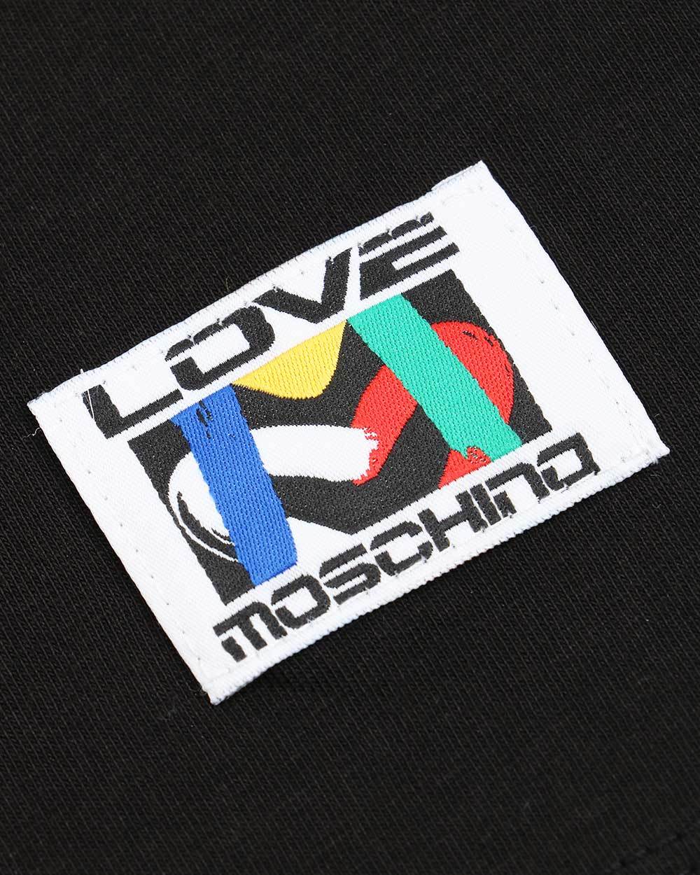 Moschino Printed T-shirt In Black