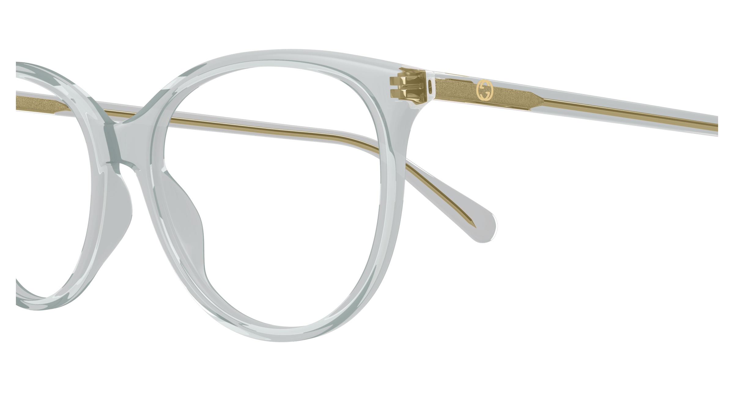 Gucci Geometrically Framed Flat Mirror In Gray
