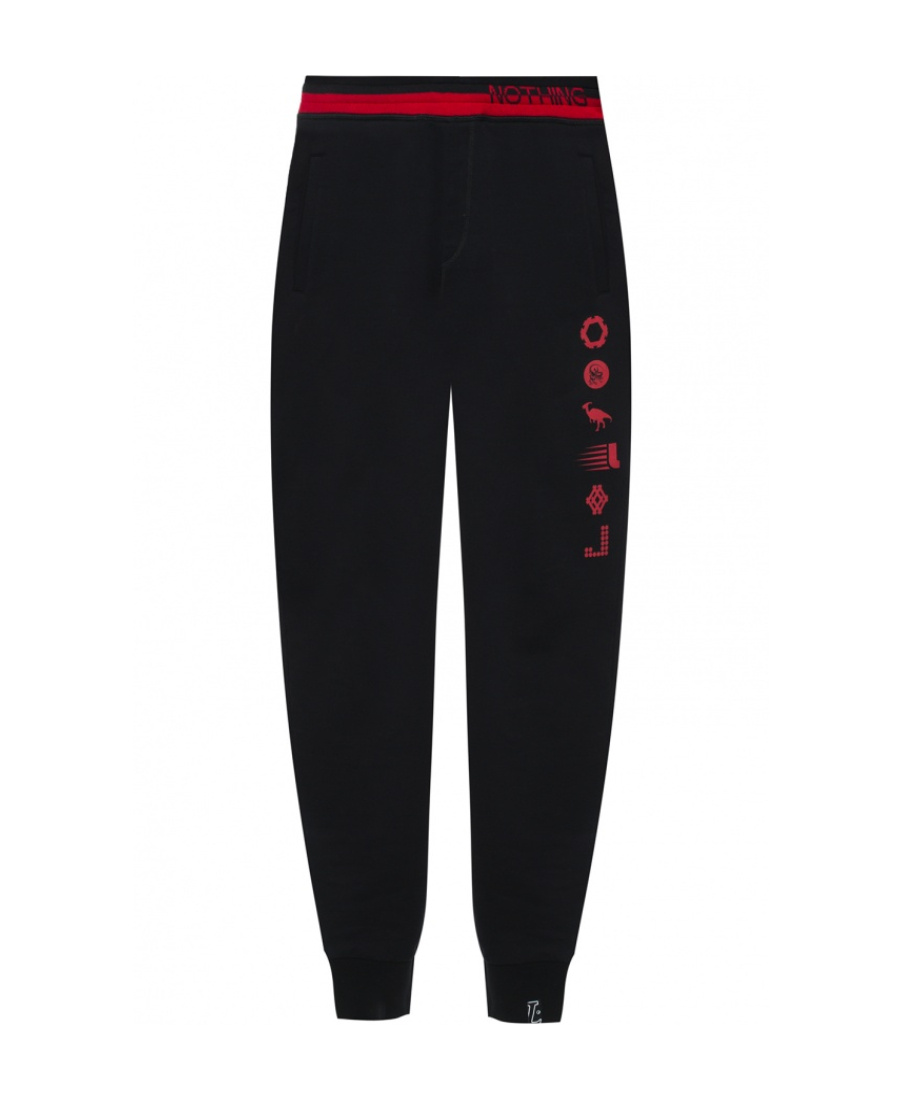 Lanvin Printed Sweatpants In Black