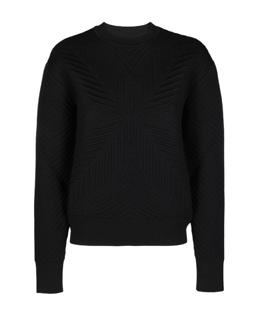 Alexander Mcqueen Women's Crew Neck Sweater In Black