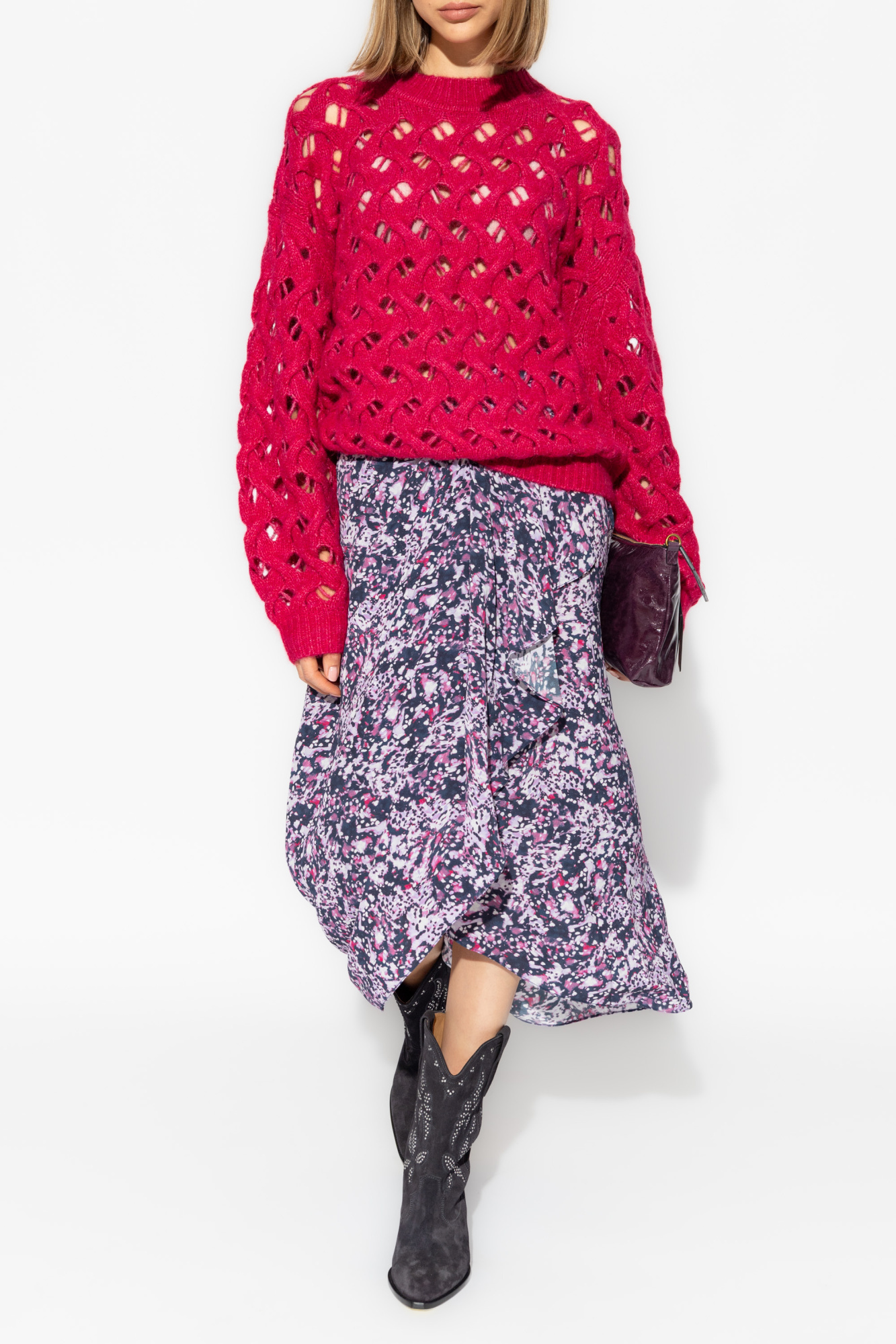 ISABEL MARANT ÉTOILE ISABEL MARANT ÉTOILE AURELIA KNITTED JUMPER