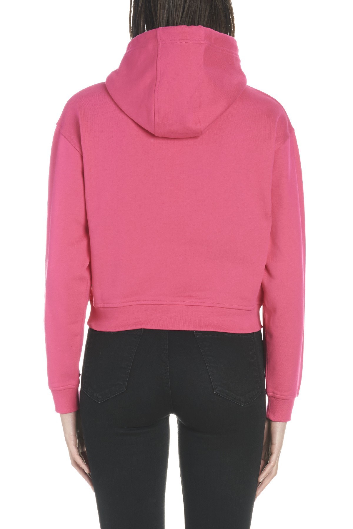 Mcq By Alexander Mcqueen Mcq Logo Printed Hoodie In Pink