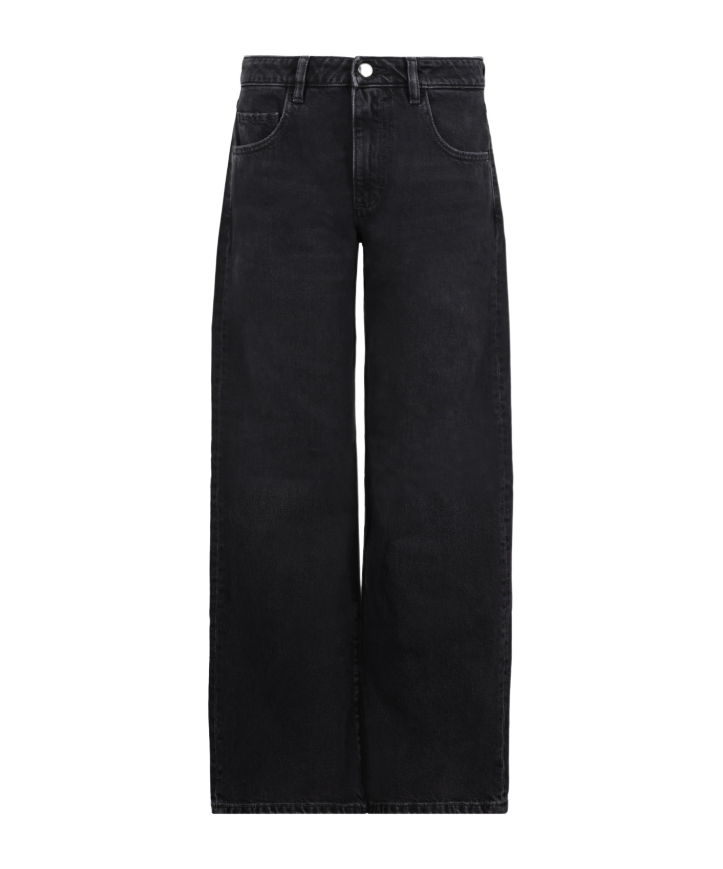 Icon Denim Belt Loop Jeans In Black