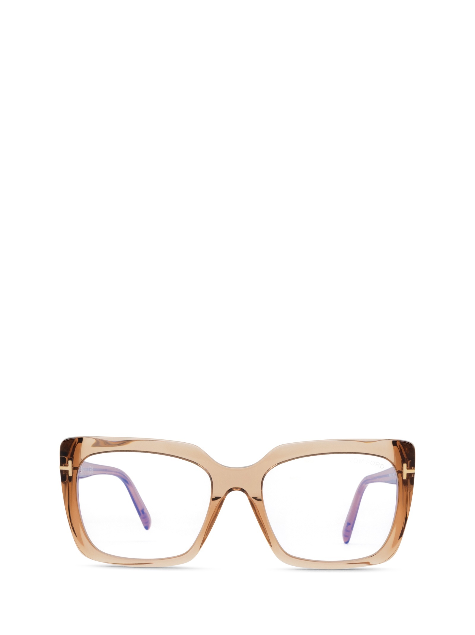 Tom Ford Eyewear Square Frame Glasses In Brown