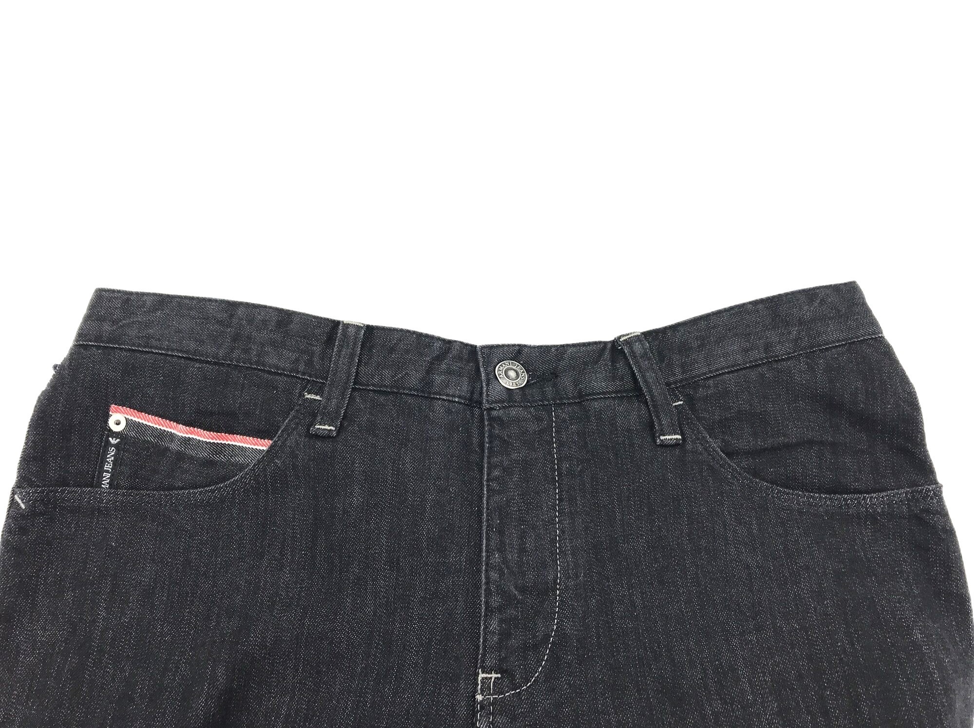 ARMANI JEANS LOGO DETAIL JEANS