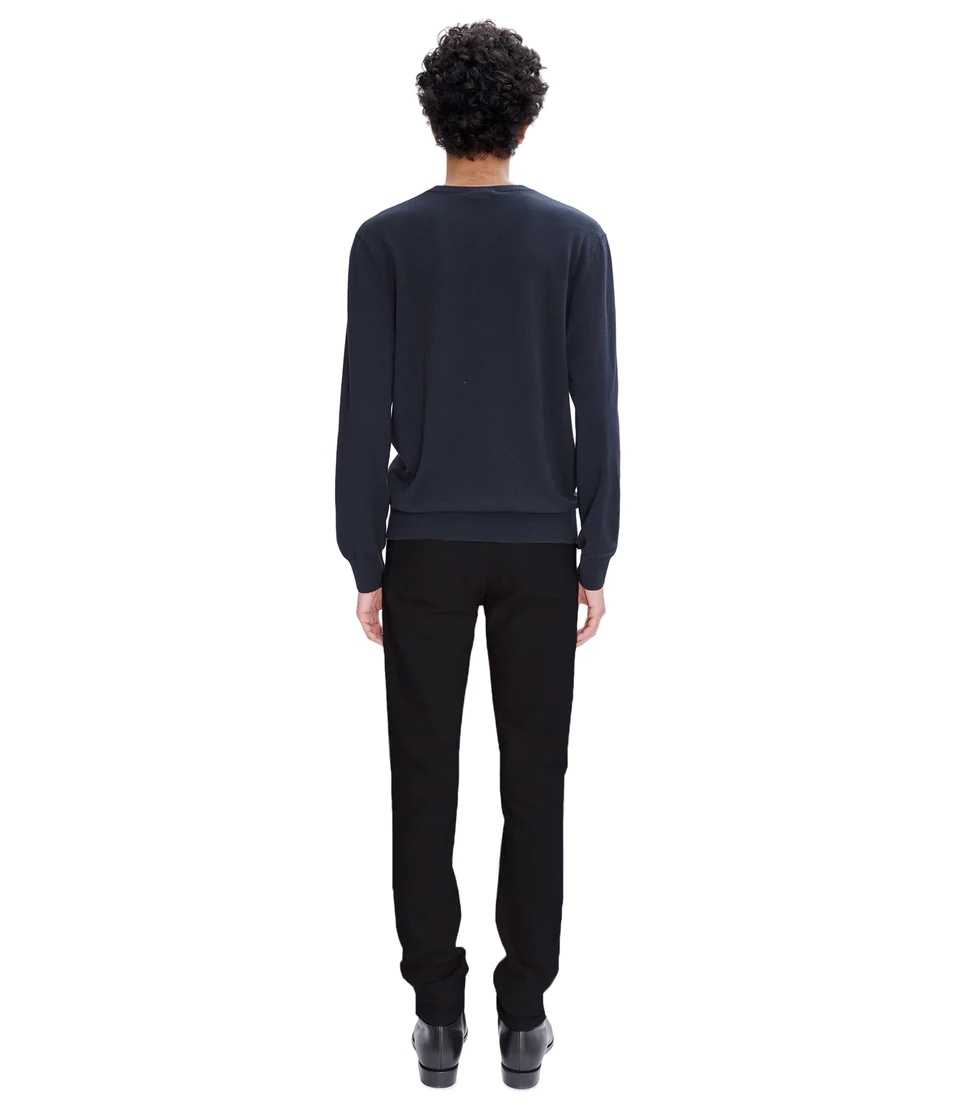 Apc Black New Standard Jeans In Black