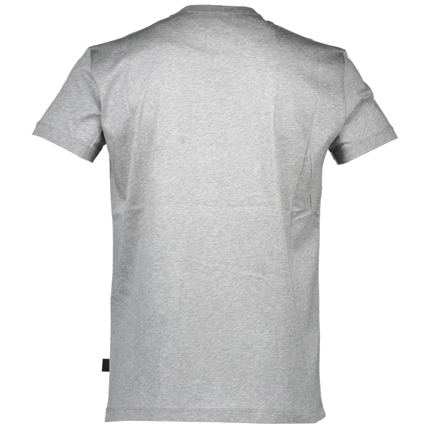 Moschino Logo T-shirt In Gray