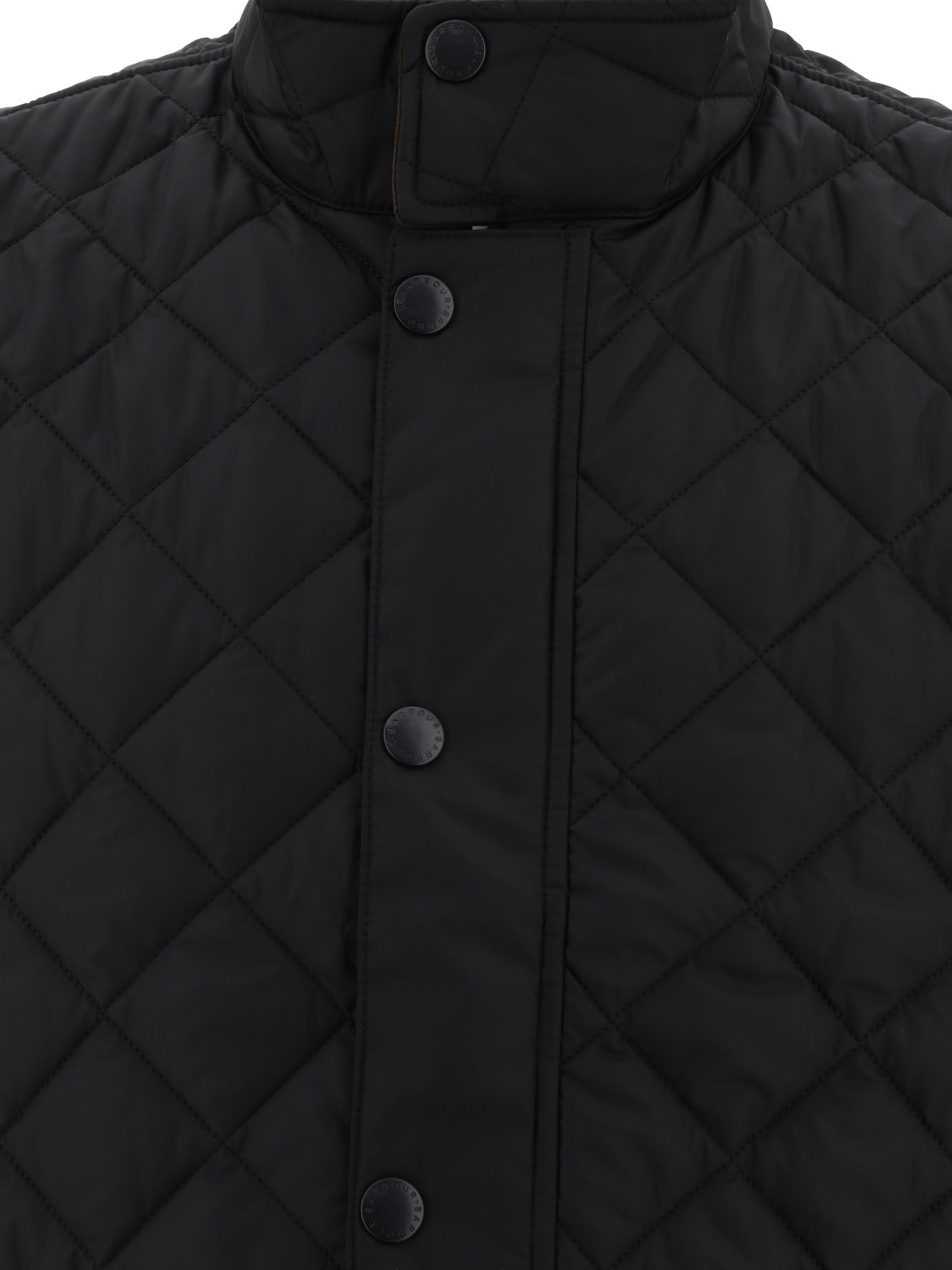 Shop Barbour Lowerdale Sleeveless Quilted Gilet In Black