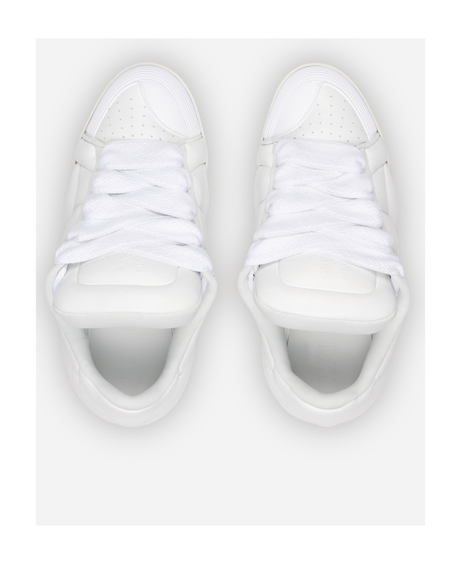Lanvin Curb Xl Sneakers In White
