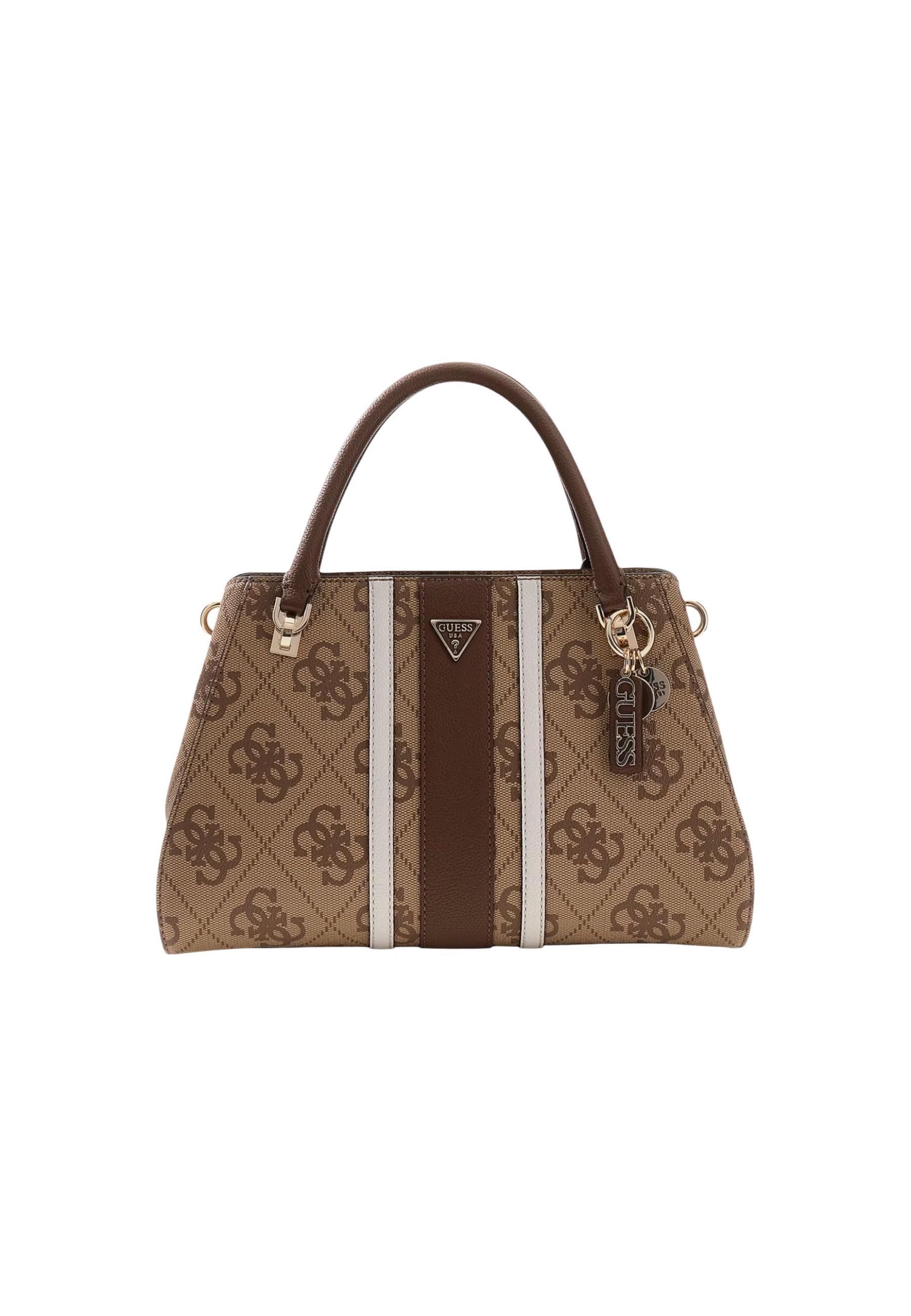 Guess Double-handled Shoulder Bag In Brown