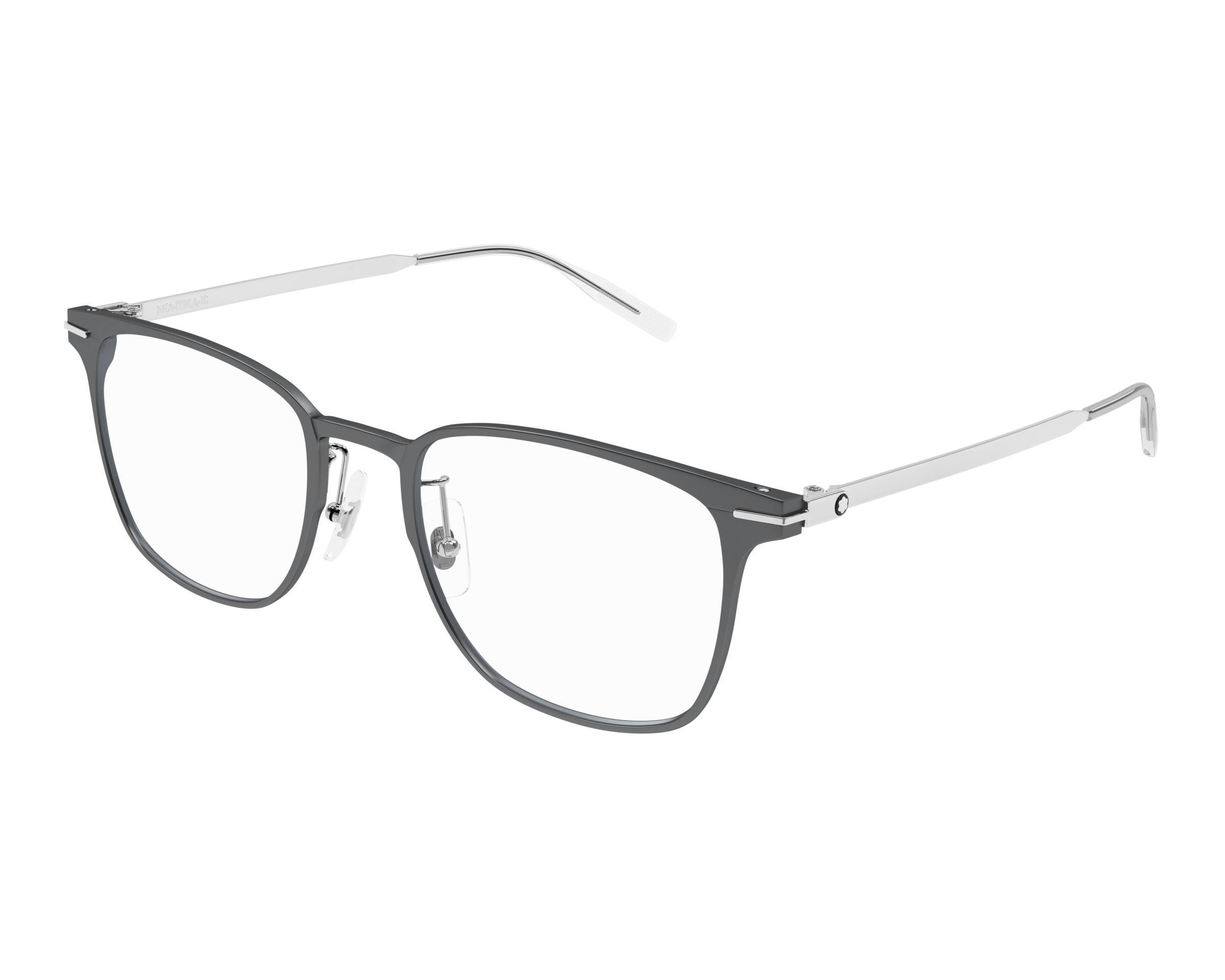 Montblanc Square-frame Glasses In White