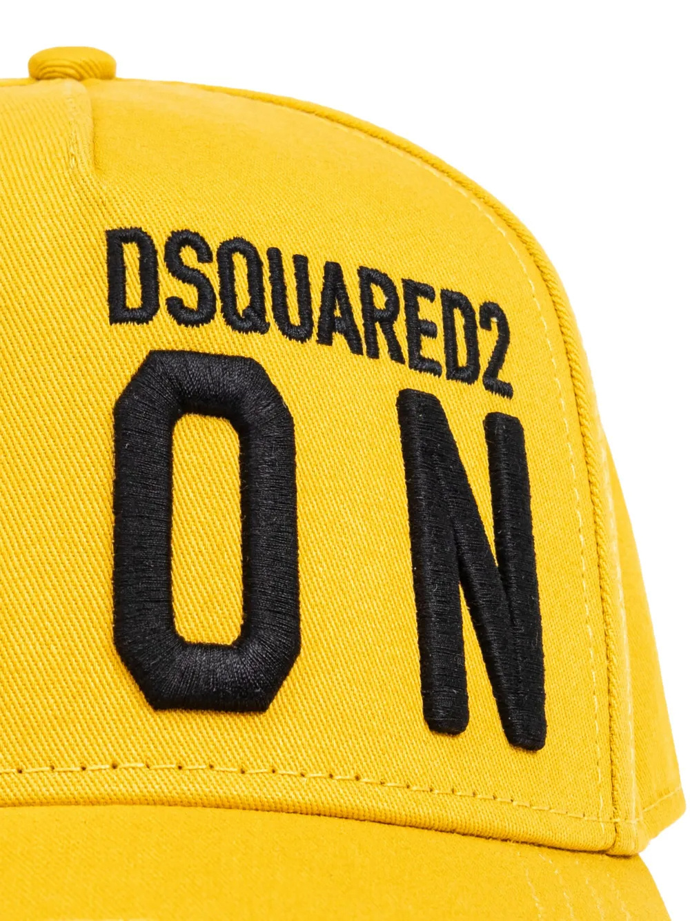 Dsquared2 Icon Baseball Cap In Yellow