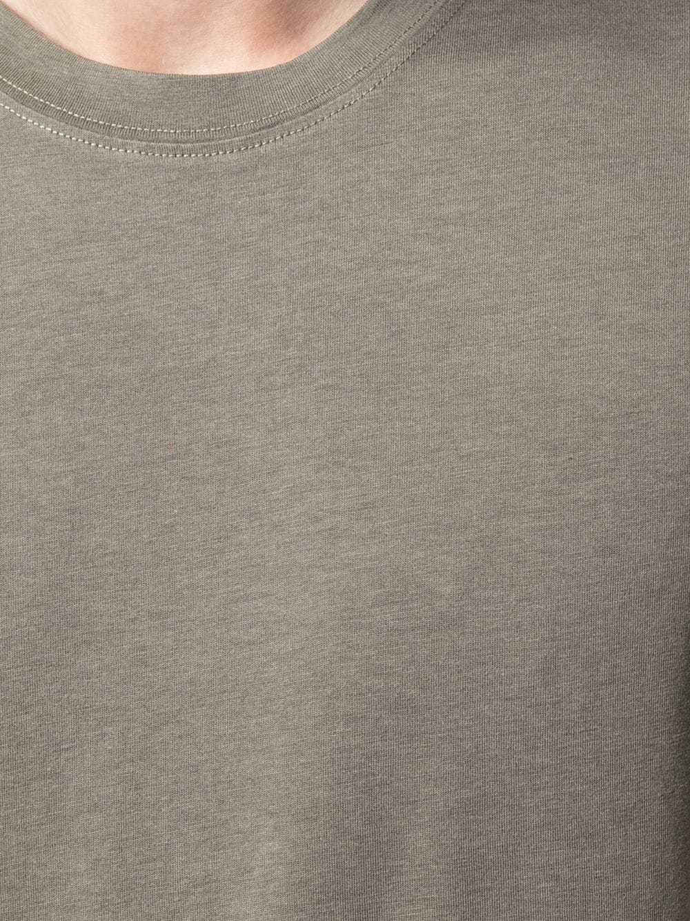 Tom Ford Round Neck T-shirt In Gray