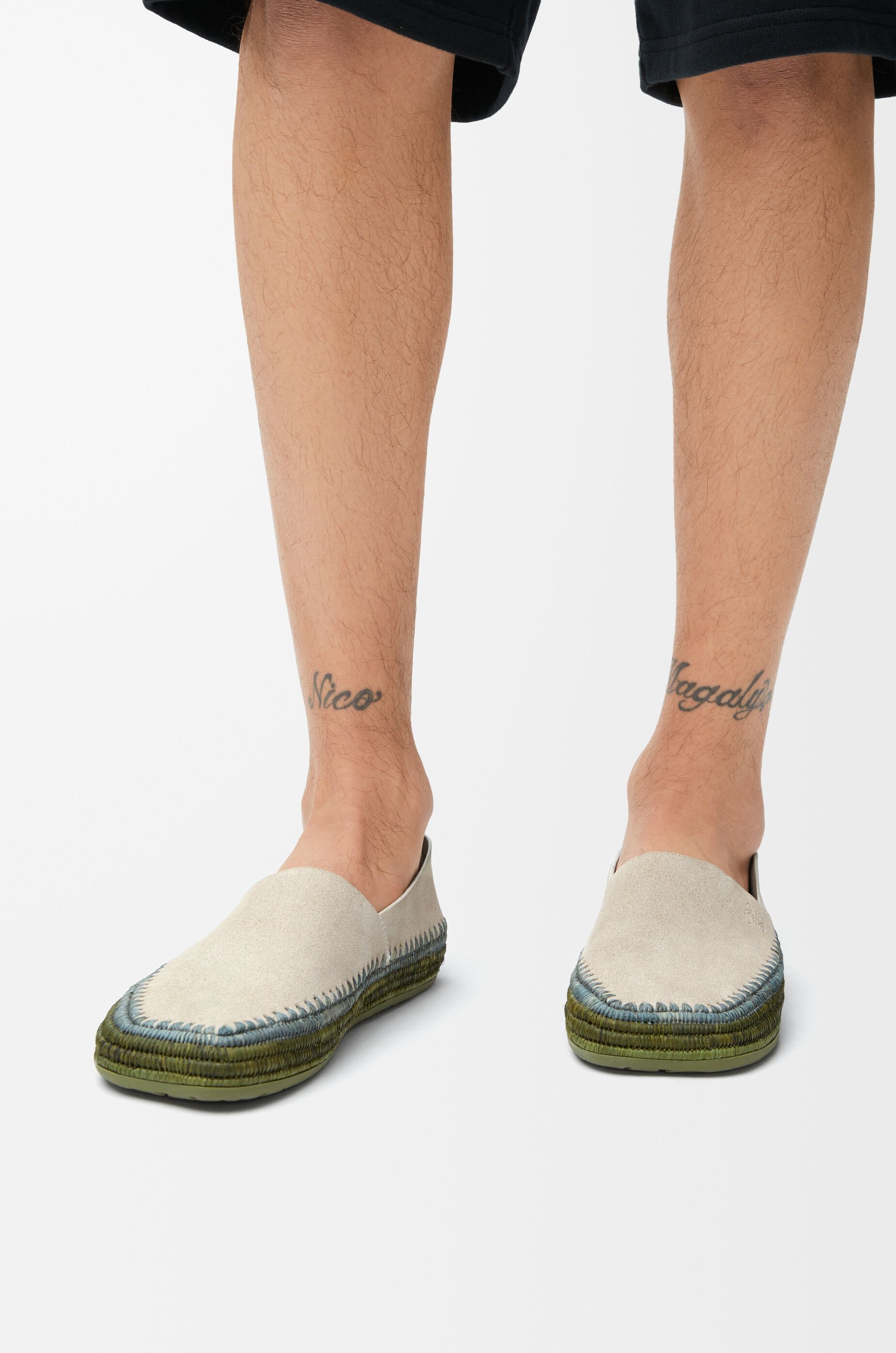 Loewe Petal Shaped Sneakers In Light Gray