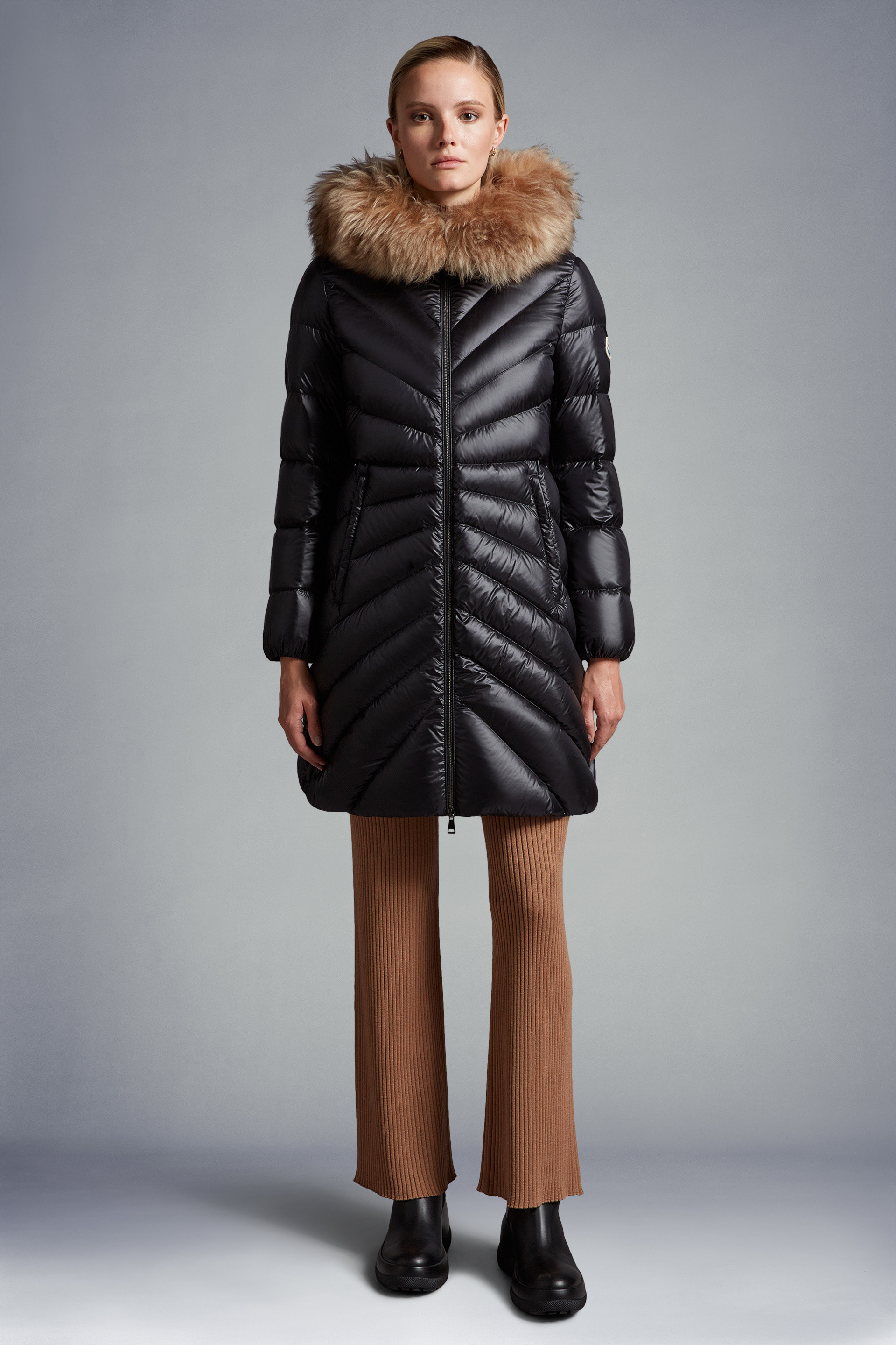 MONCLER CHANDRE LONG DOWN JACKET
