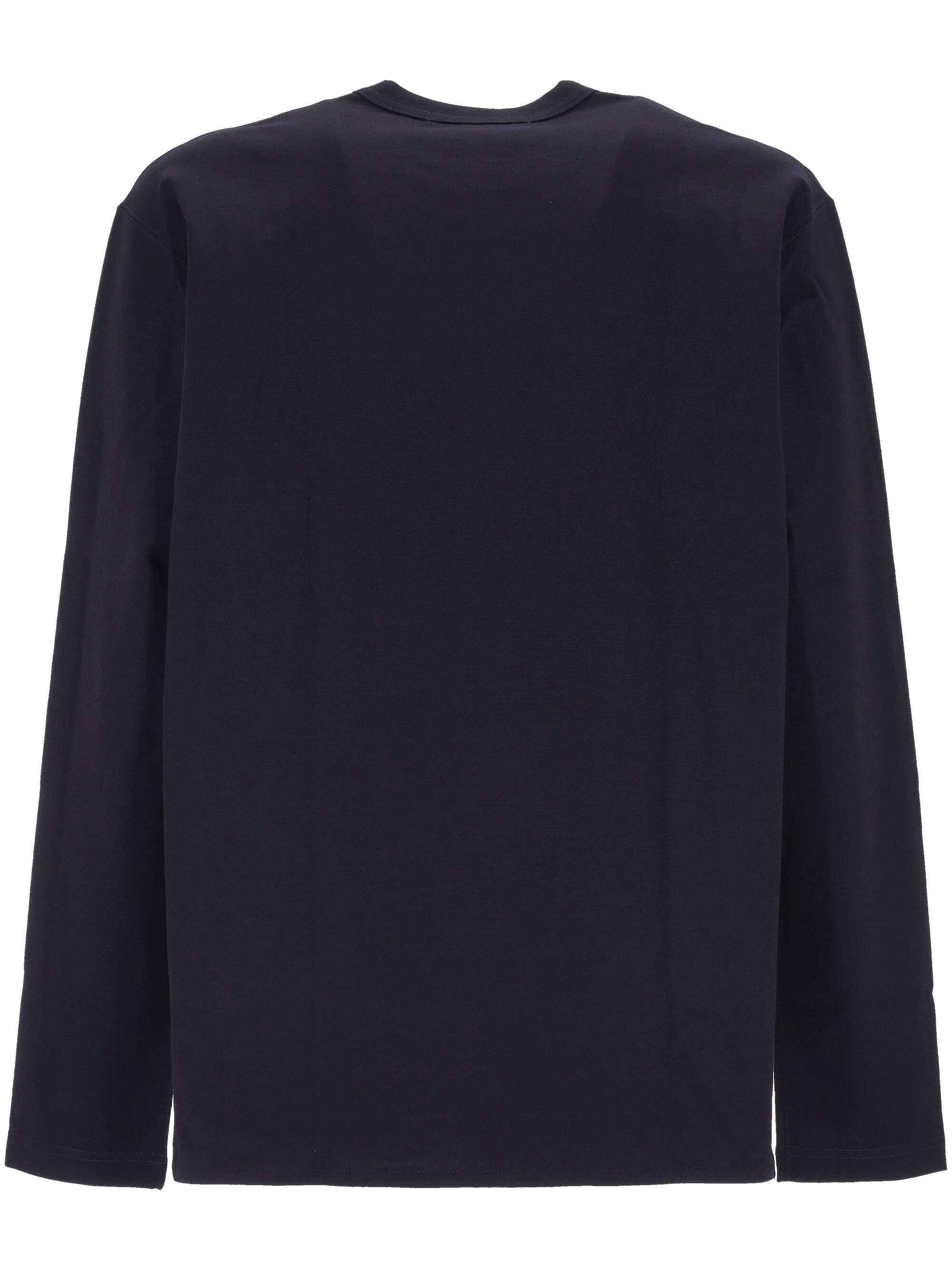 Junya Watanabe Long-sleeved T-shirt In Black