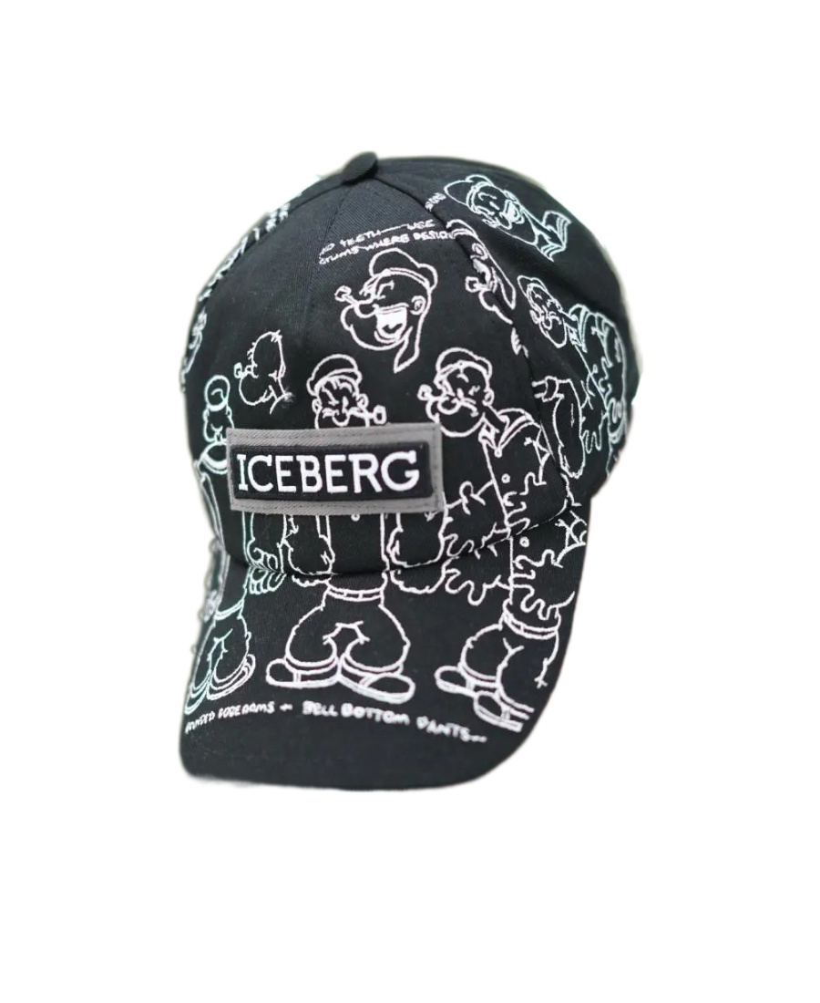 Iceberg Embroidered Logo Bucket Hat In Black