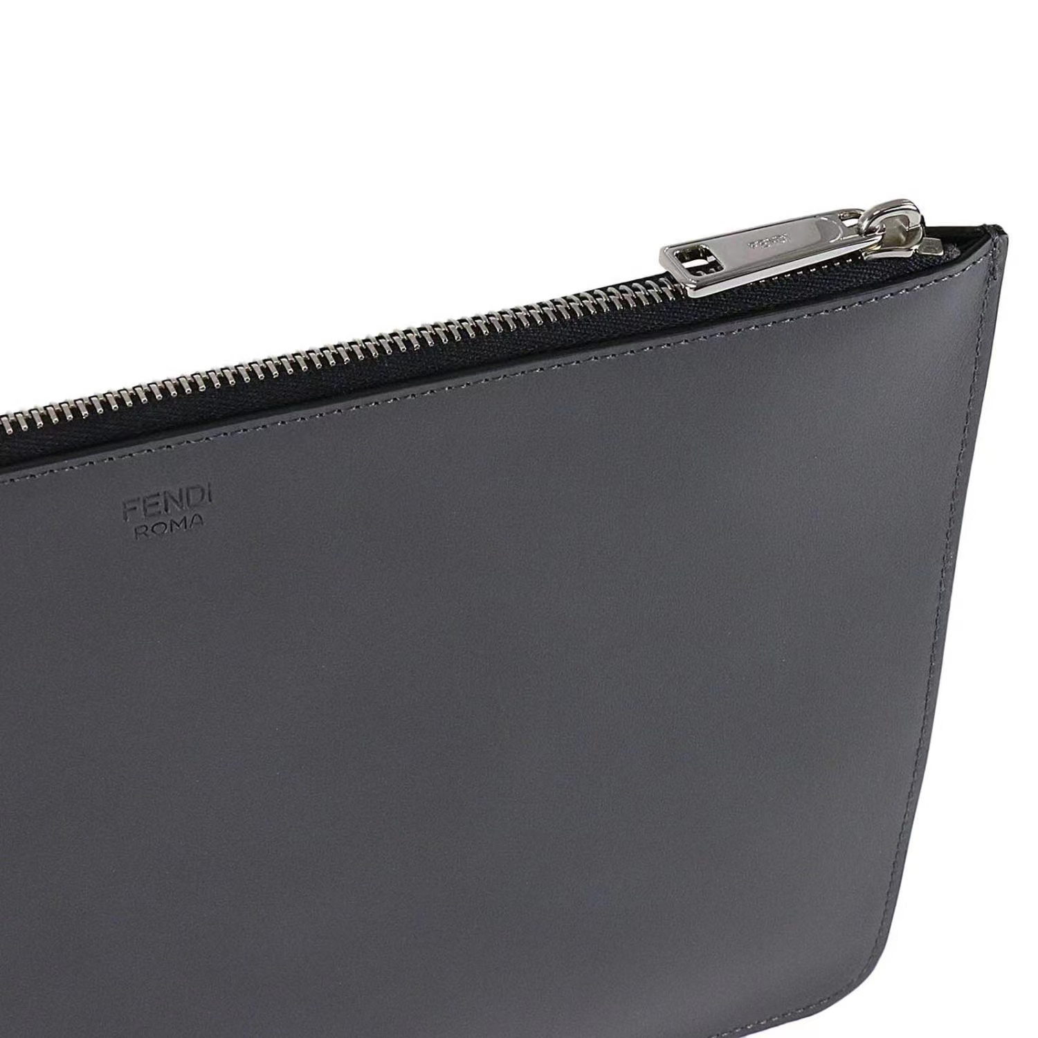 Fendi Love Handbag In Gray