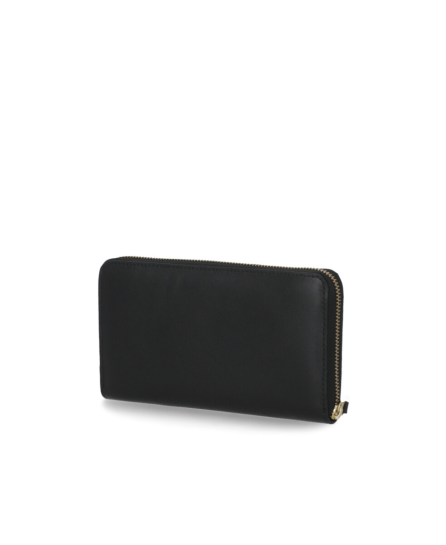 Comme Des Garçons Wallet Zip-around Wallet In Black