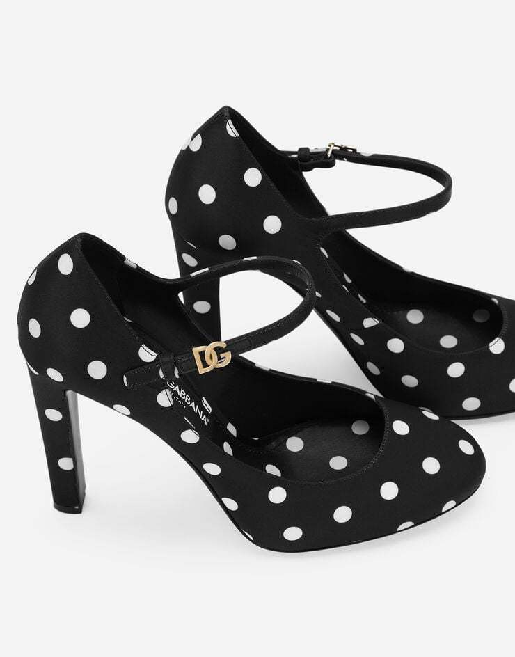 Dolce & Gabbana Black Mary Jane Pumps In Black