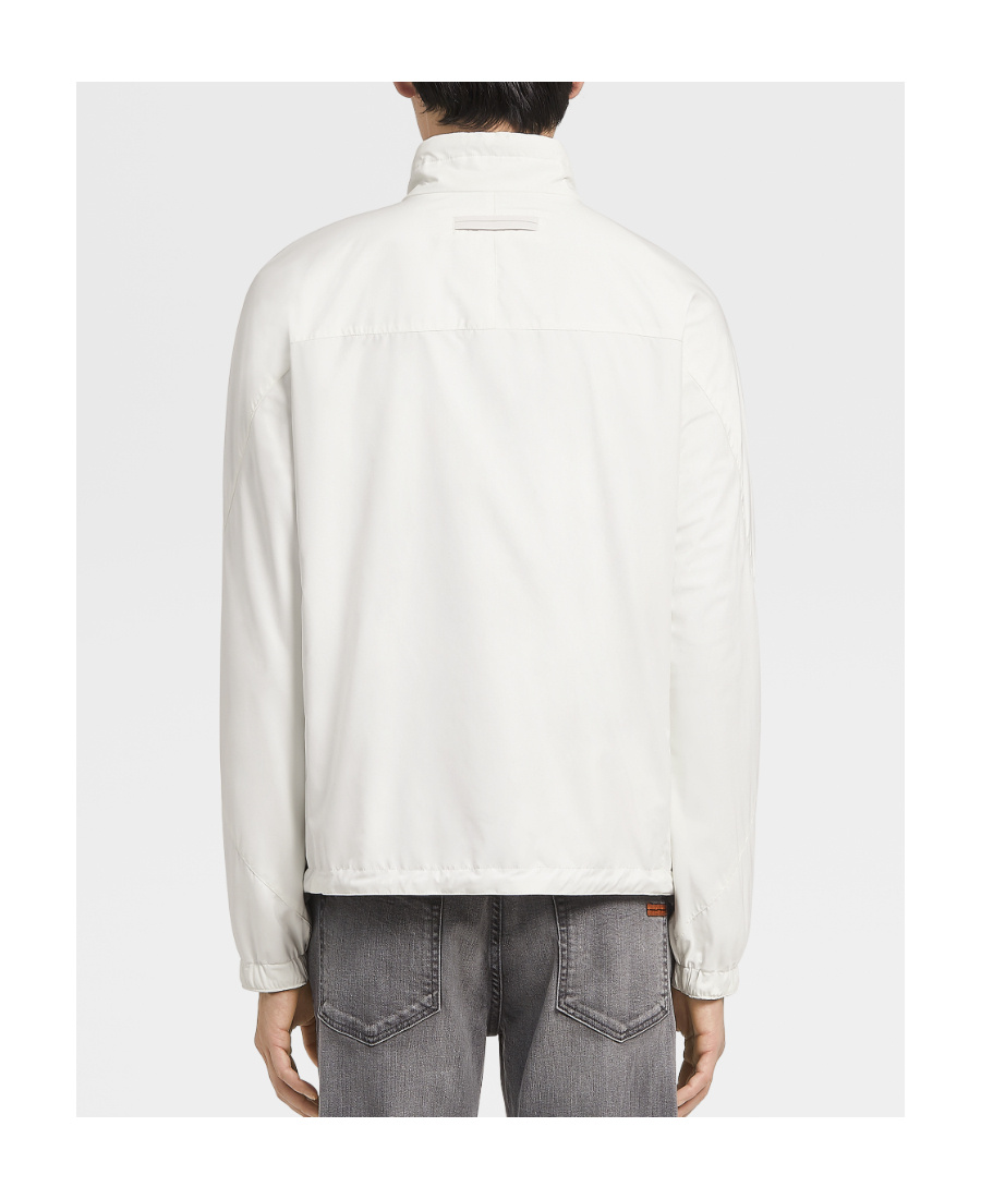 Zegna Reversible Zipped Jacket In White