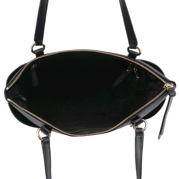 Michael Kors Nomad Top-zip Tote Bag In Black