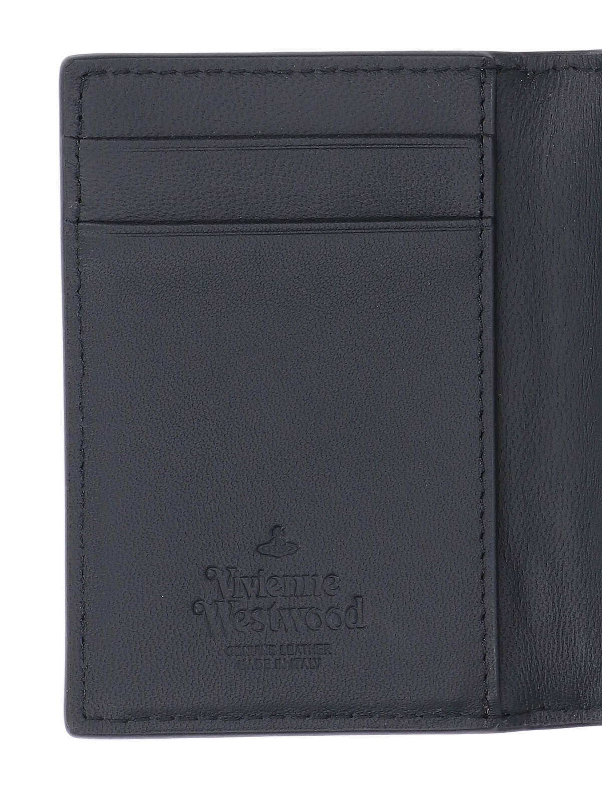 Vivienne Westwood Logo Wallet In Black