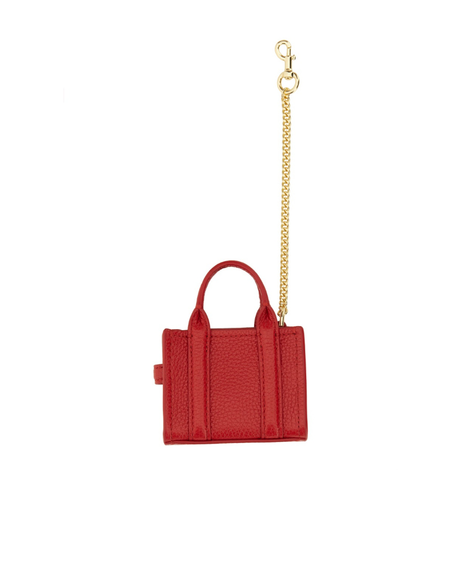 Marc Jacobs The Nano Tote Bag Charm In Red