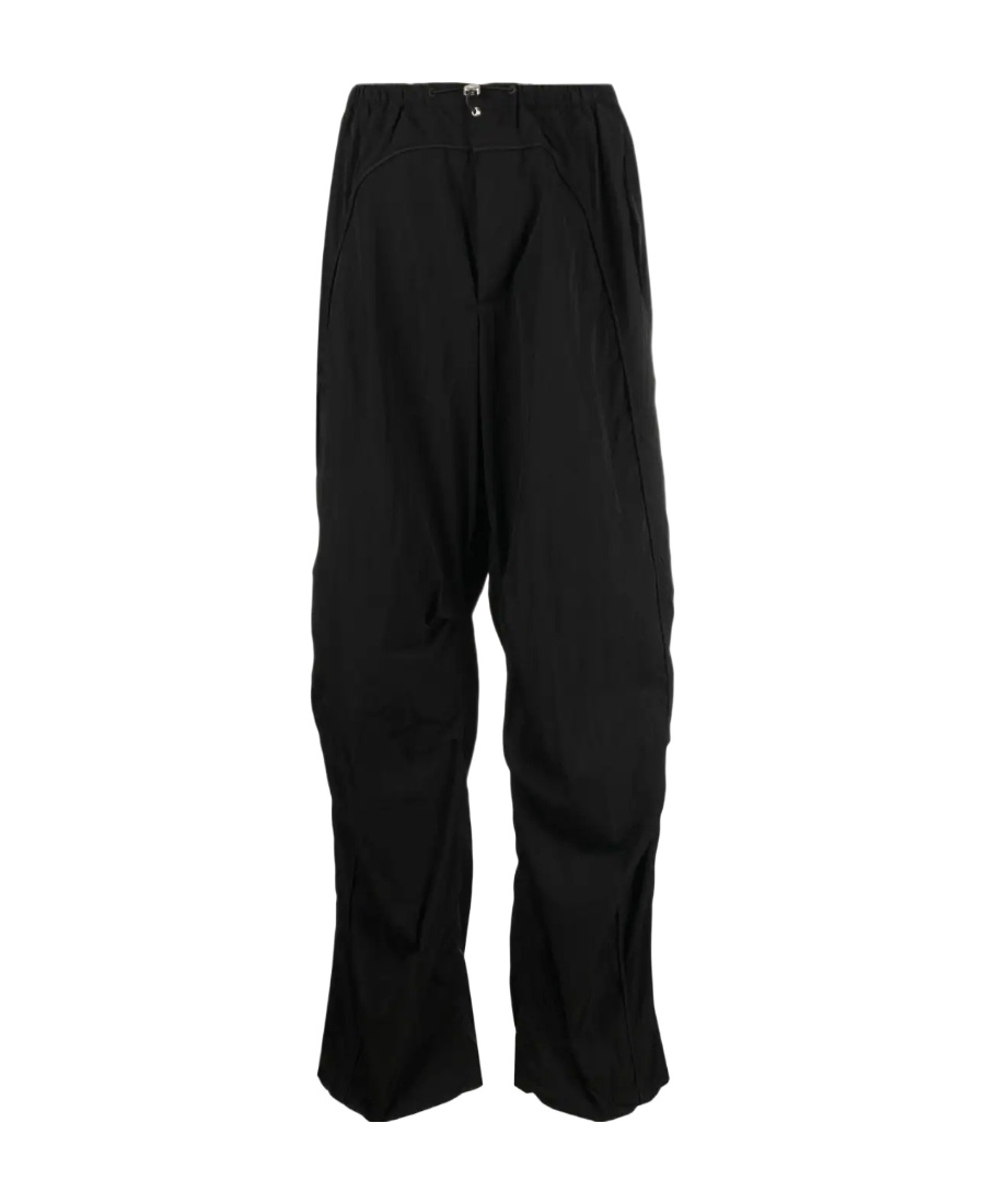Misbhv Parachute Wide-leg Trousers In Black