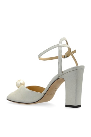 Shop Jimmy Choo Round Toe High Heel Sandals