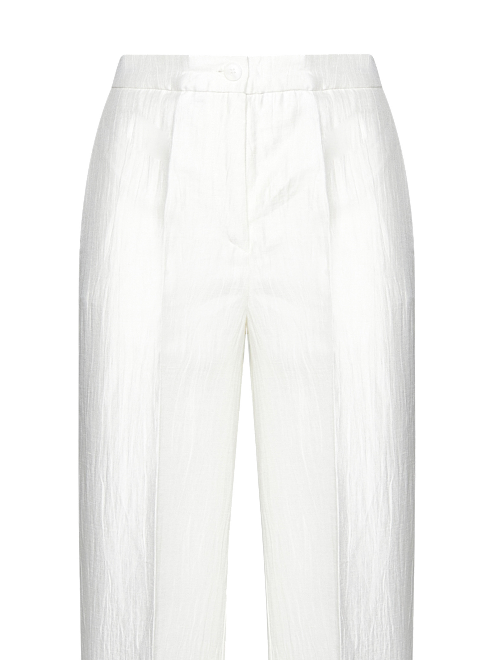 Kaos Crease Detail Track Pants In White