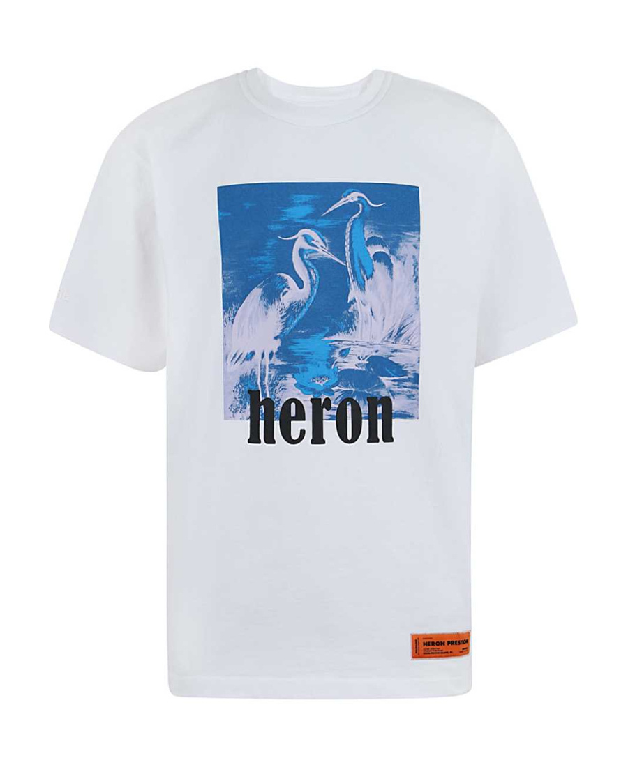 Heron Preston Logo Short-sleeved T-shirt In White