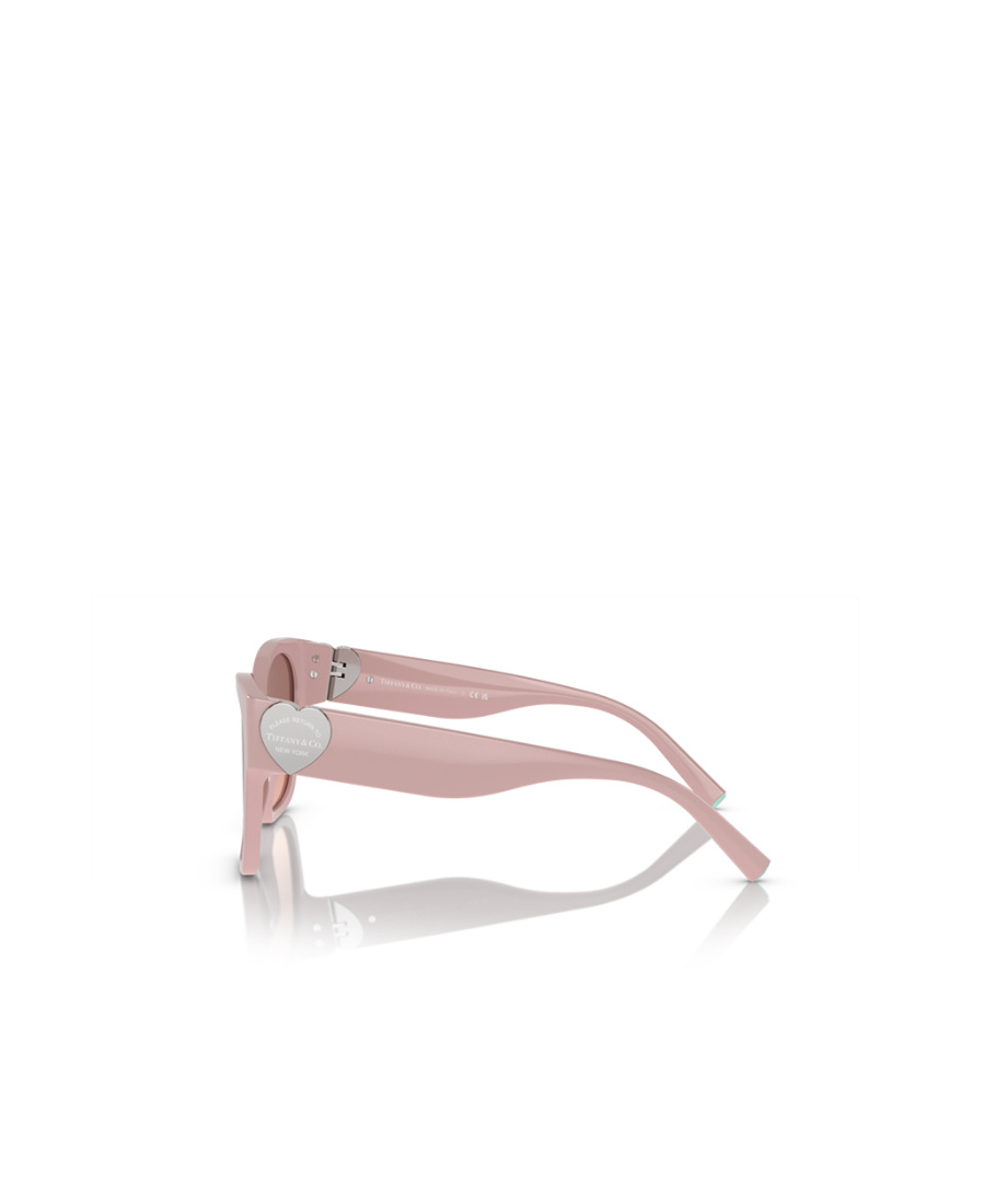 Tiffany & Co Tiffany Pink Gradient Dark Brown Square Ladies Sunglasses Tf4216 839313 54 In Brown
