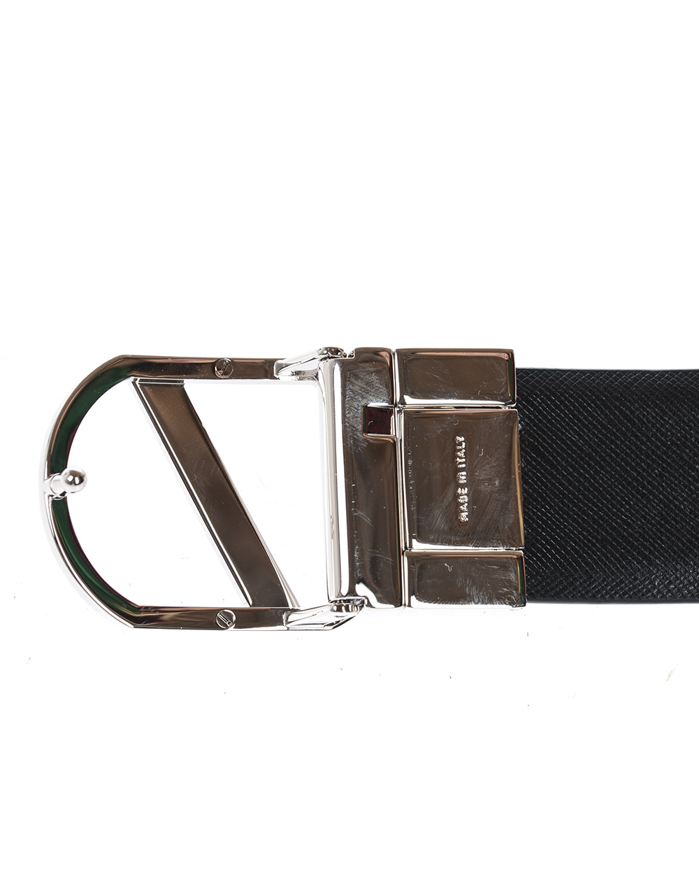 Shop Zegna Logo Belt In Black