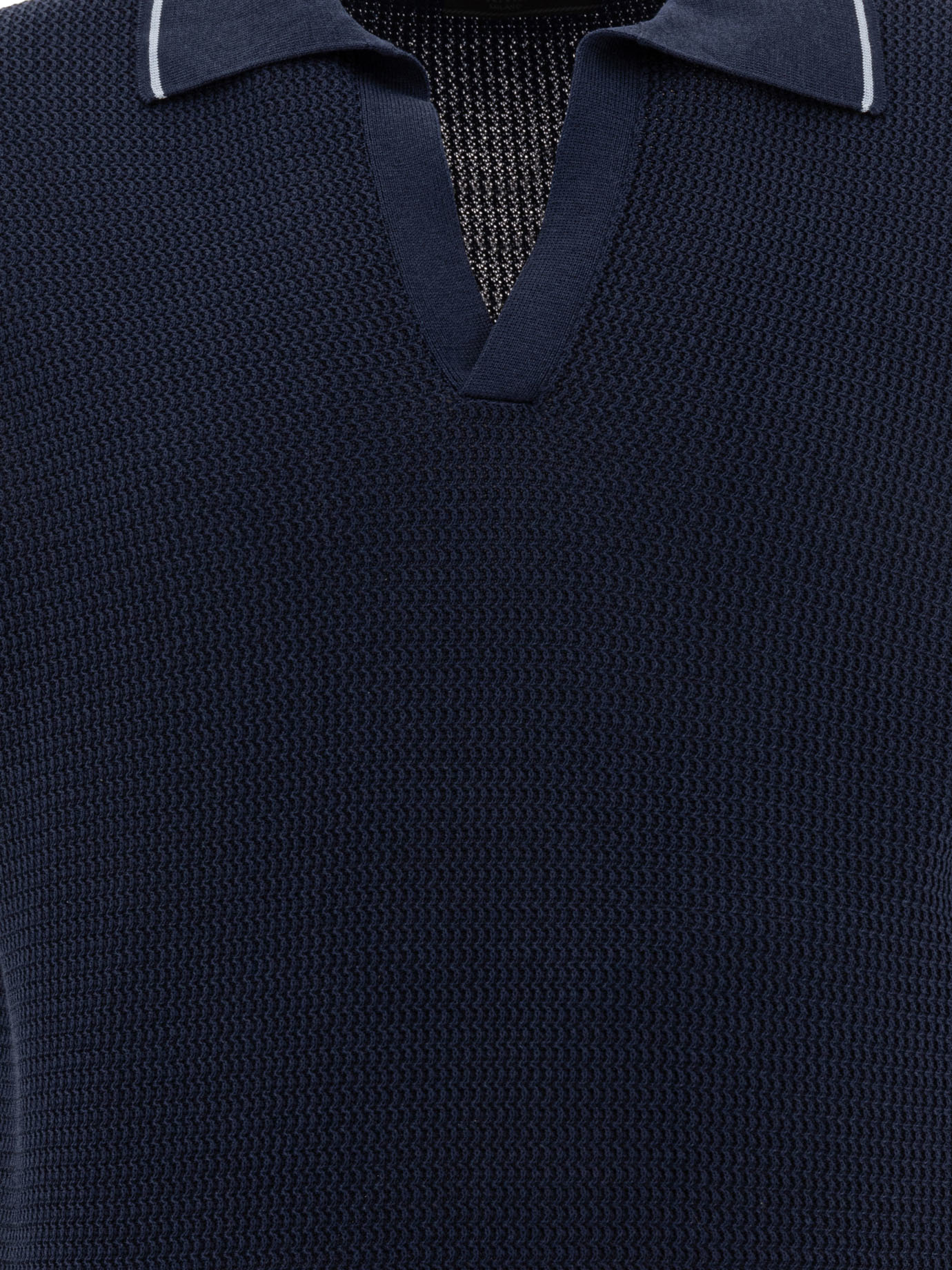 PRADA TEXTURED-KNIT T-SHIRT