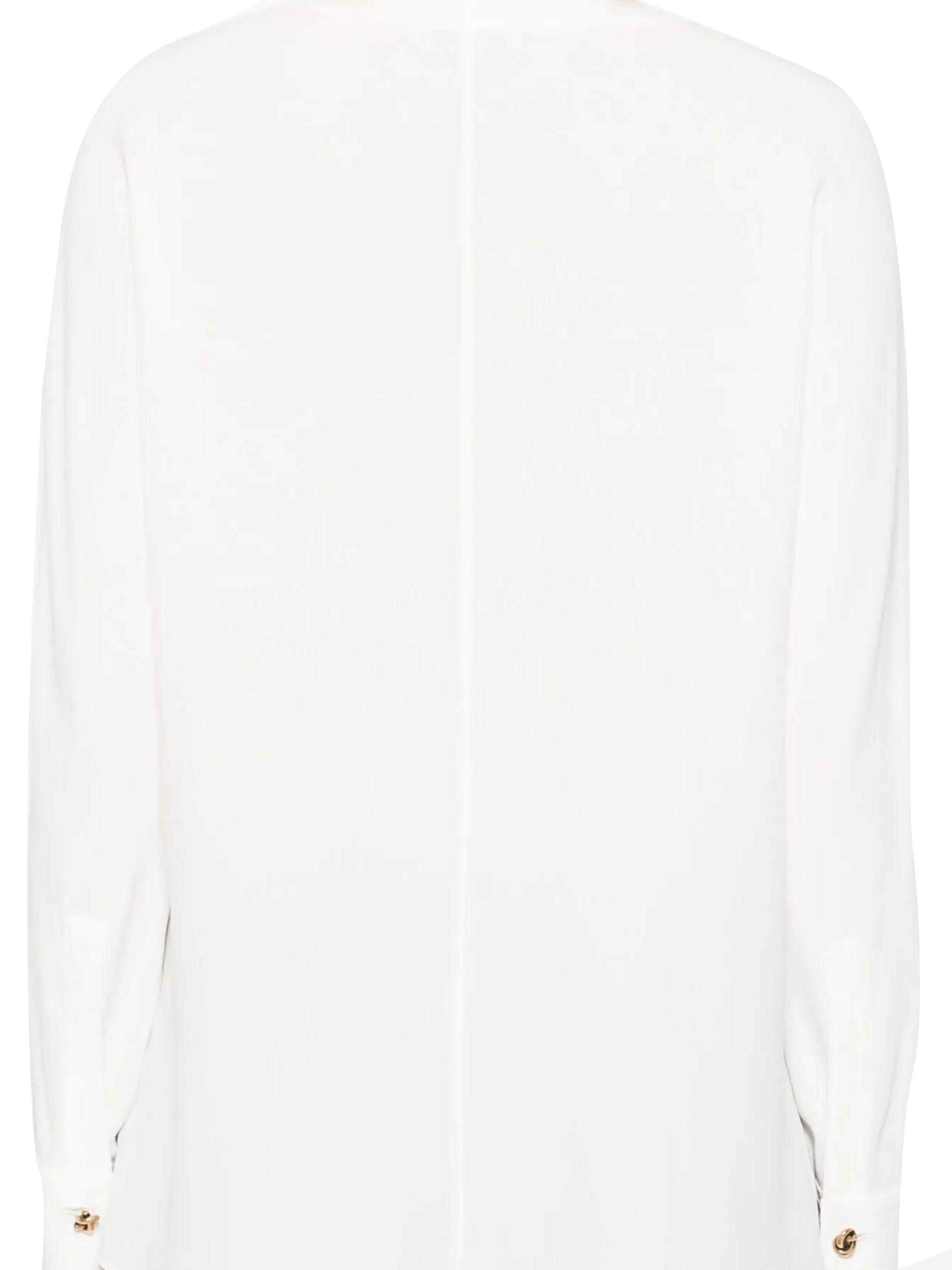 Antonelli Long-sleeved Blouse In White
