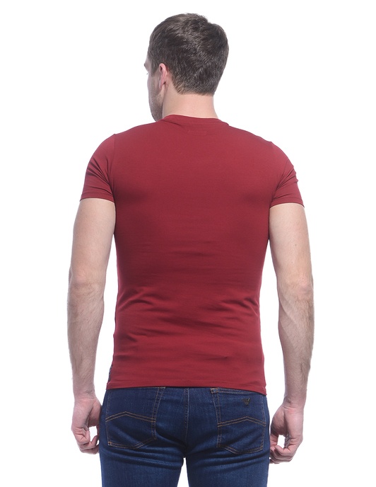 ARMANI JEANS LOGO DETAIL T-SHIRT