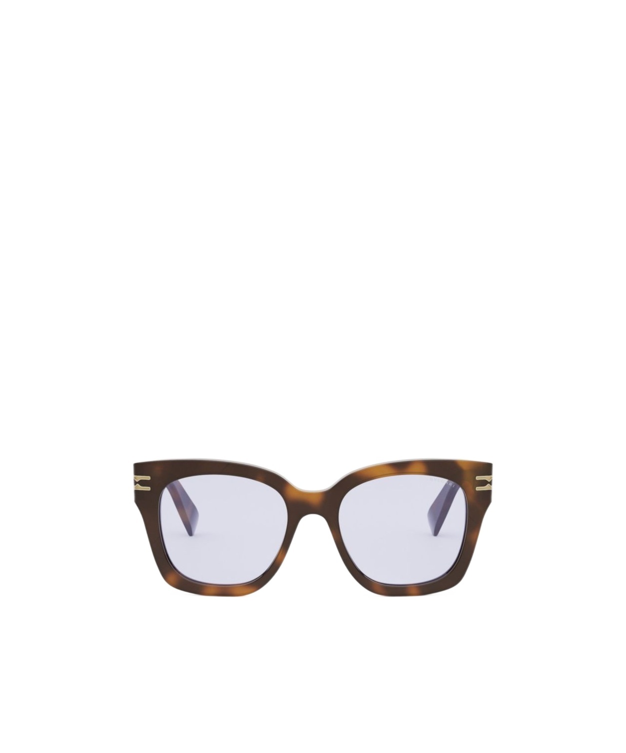 Bvlgari Bulgari Square Frame Glasses In White