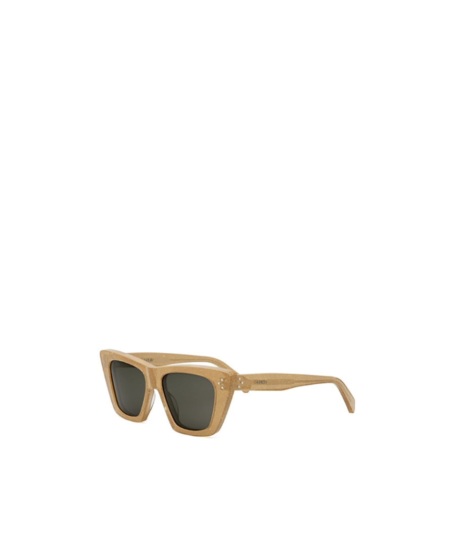 Celine Cl40187i Cat Eye-frame Glitter Sunglasses In Gray