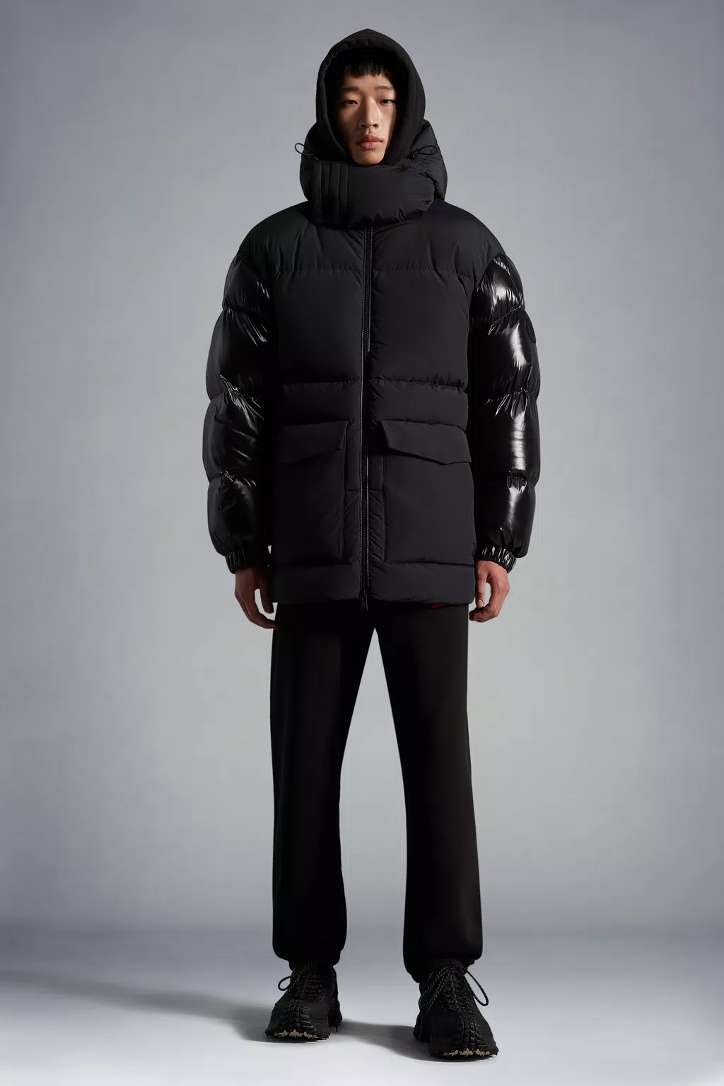 Moncler Bressay Down Jacket In Black