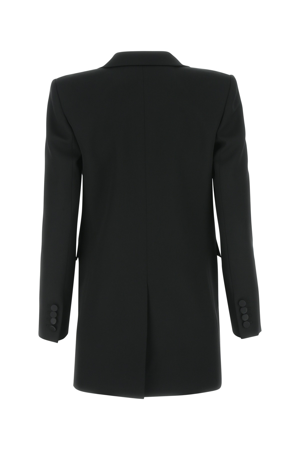 SAINT LAURENT SINGLE-BREASTED PEAK-LAPEL BLAZER