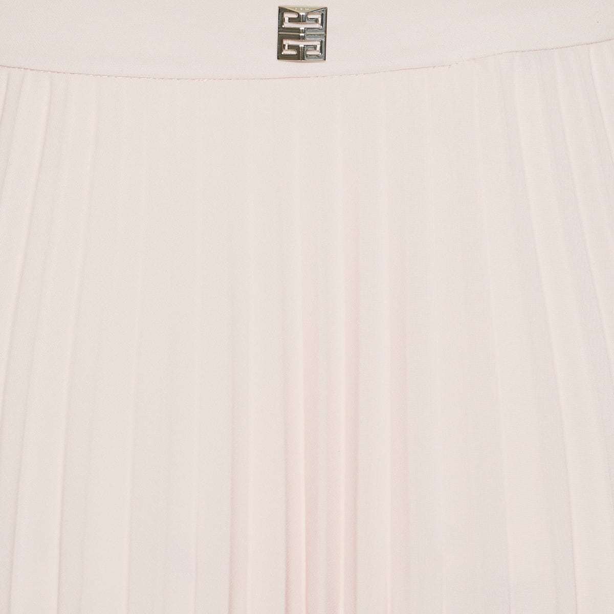 GIVENCHY 4G PLEATED MIDI SKIRT 